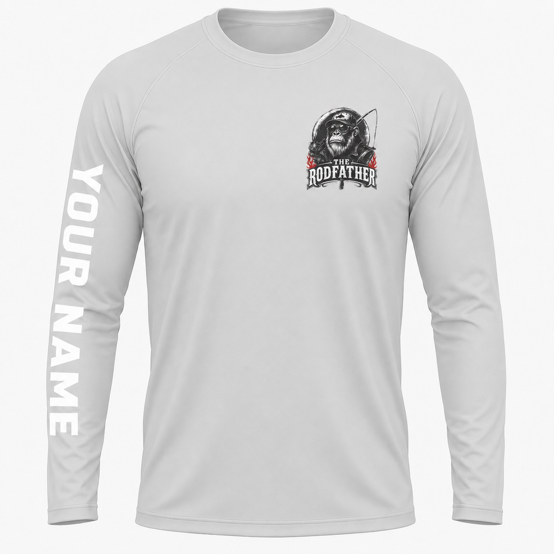 The Rodfather Men Long Sleeve UPF 50+ T Shirt Sun Protection