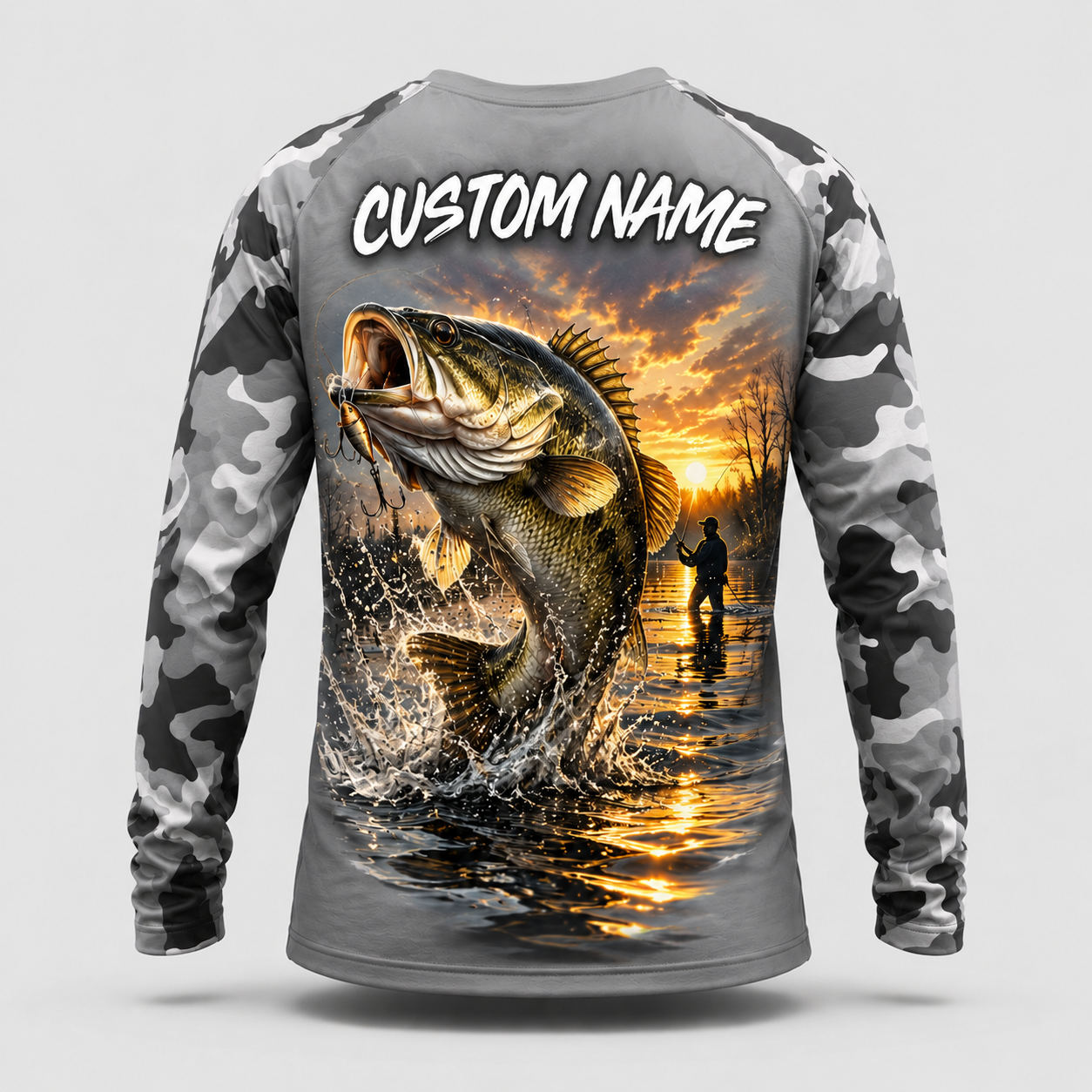 Sunset Camo Catfish Performance Shirt