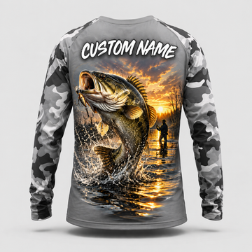 Sunset Camo Catfish Performance Shirt