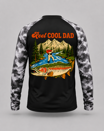Reel Cool Dad, Fishing Dad Father Day