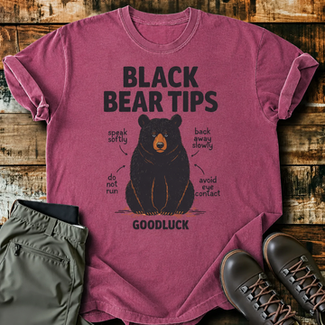 Comfort Colors® Black Bear Tips T-Shirt