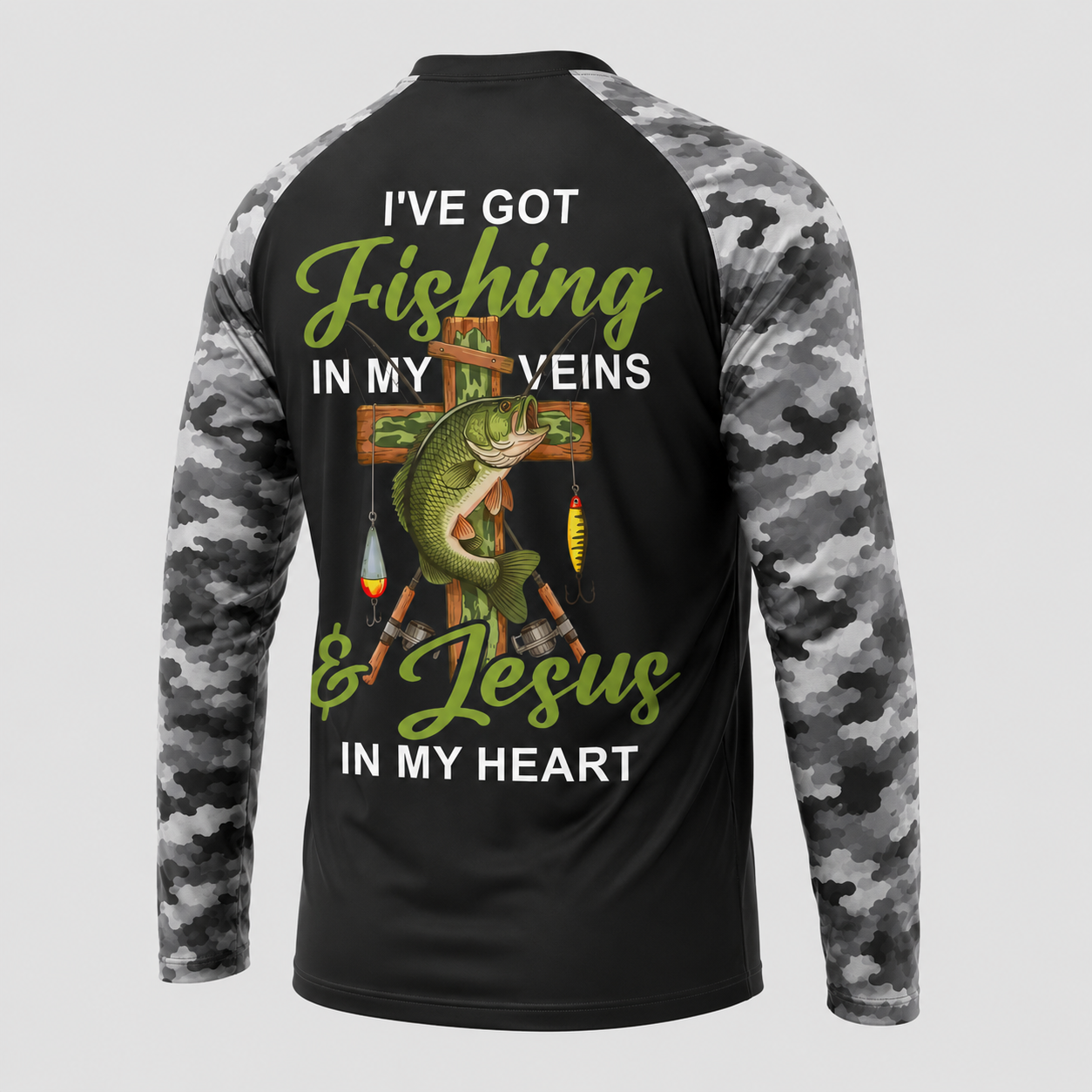 Ive Got Fishing In My Veins Jesus In My Heart Fishing Fishing