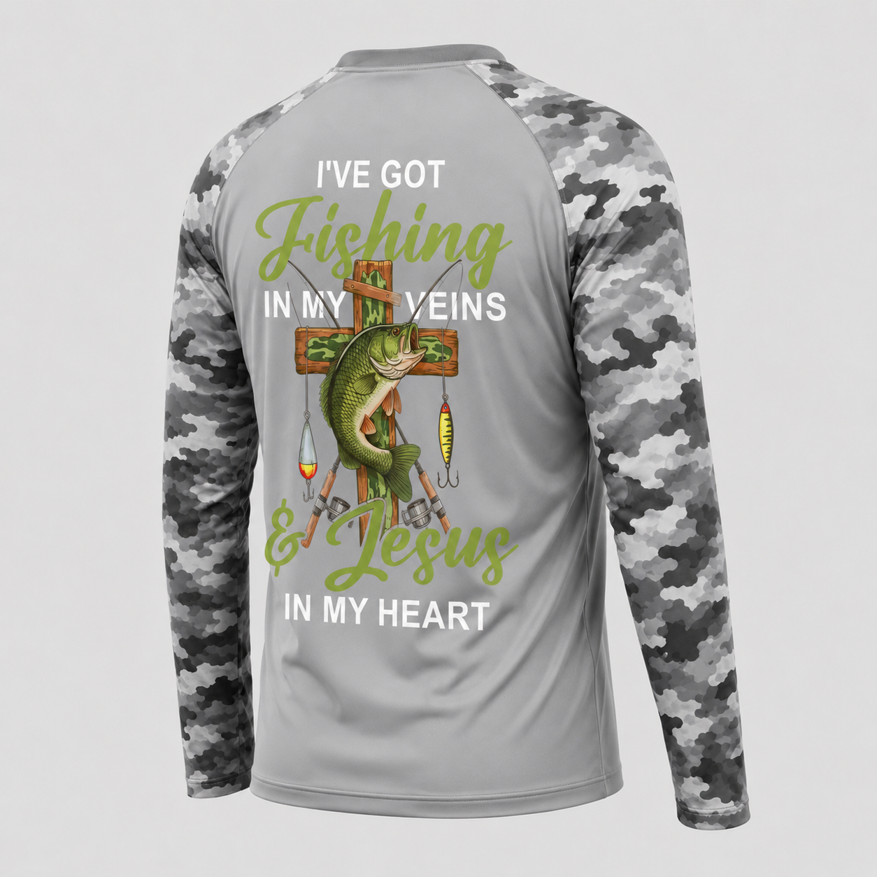 Ive Got Fishing In My Veins Jesus In My Heart Fishing Fishing