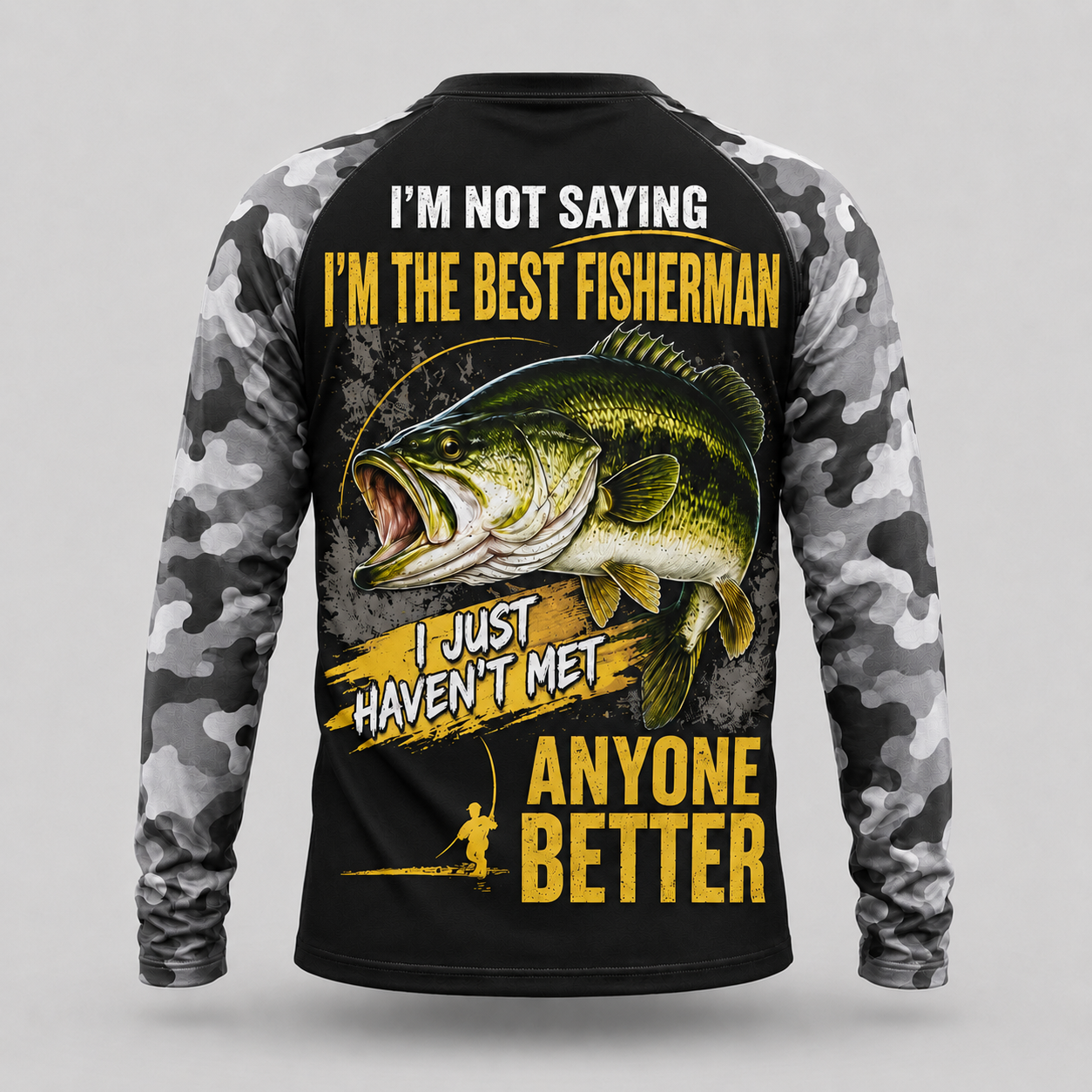 Best Fisherman Camo Shirt