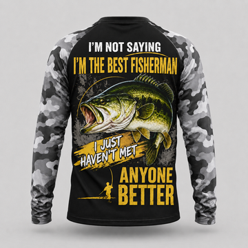 Best Fisherman Camo Shirt