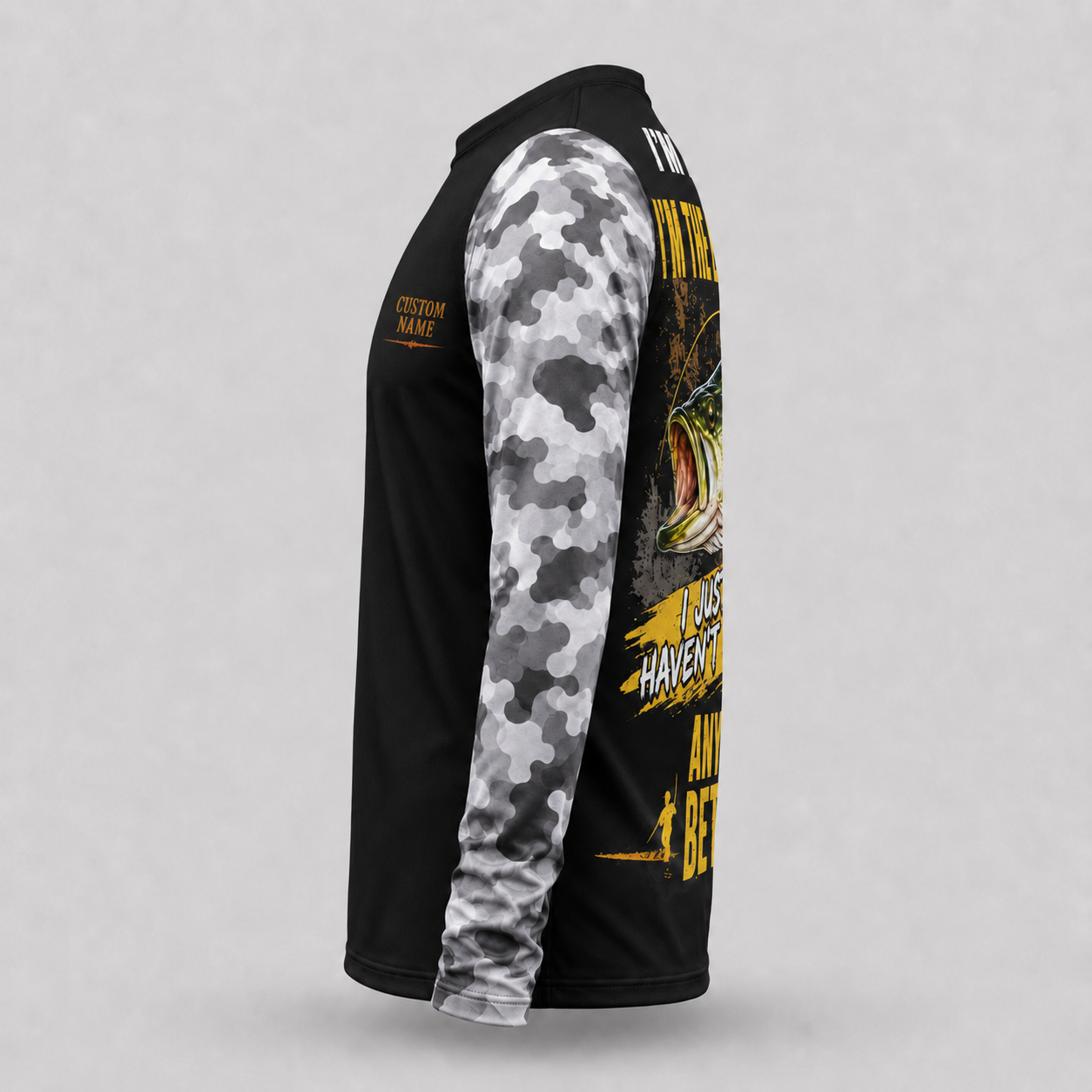 Best Fisherman Camo Shirt