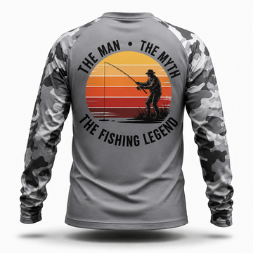 The Man The Myth Fishing Legend Performance Shirt