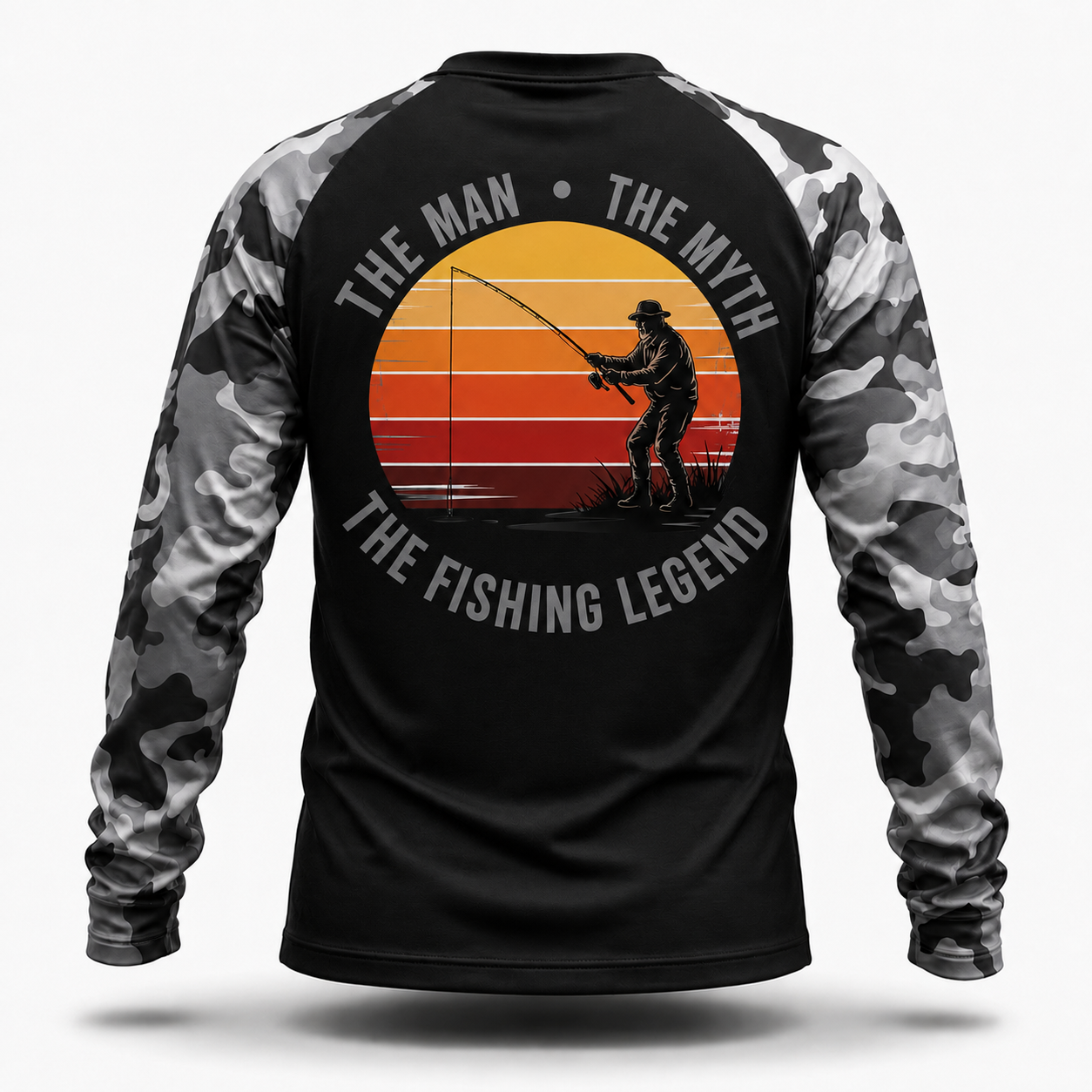 The Man The Myth Fishing Legend Performance Shirt