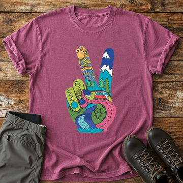 Comfort Colors® Funky Peace  T-shirt