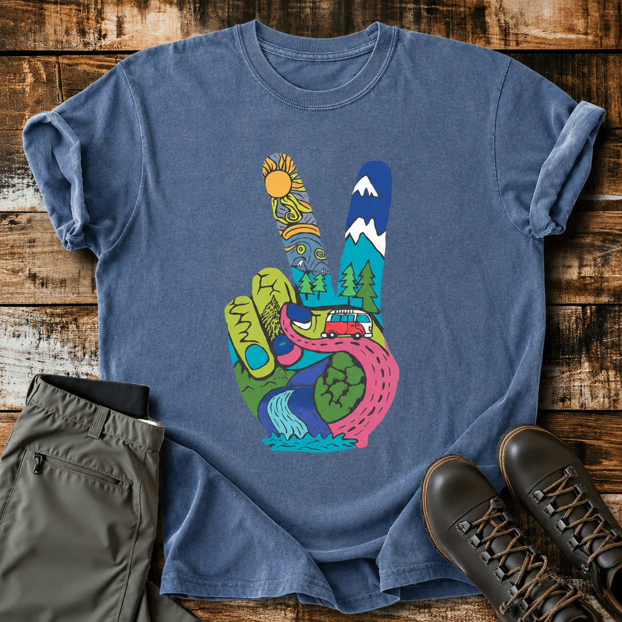 Comfort Colors® Funky Peace  T-shirt