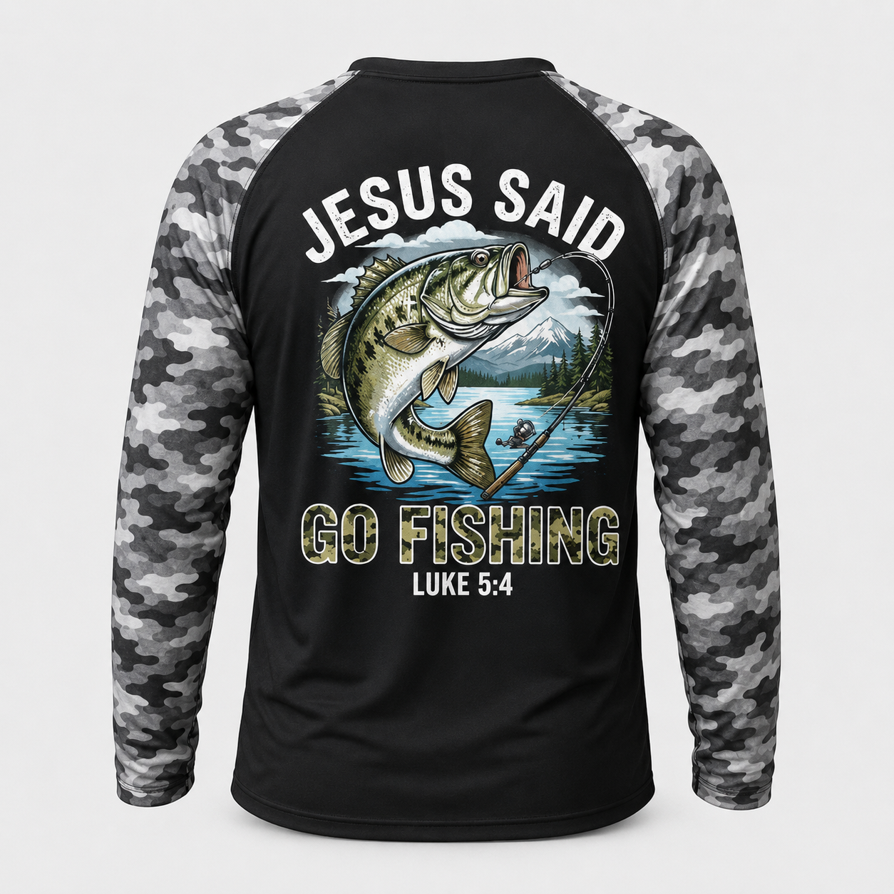 Jesus Said Go Fishing Luke 5 4 Christian Faith