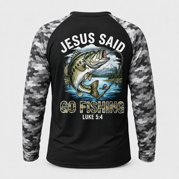 Jesus Said Go Fishing Luke 5 4 Christian Faith