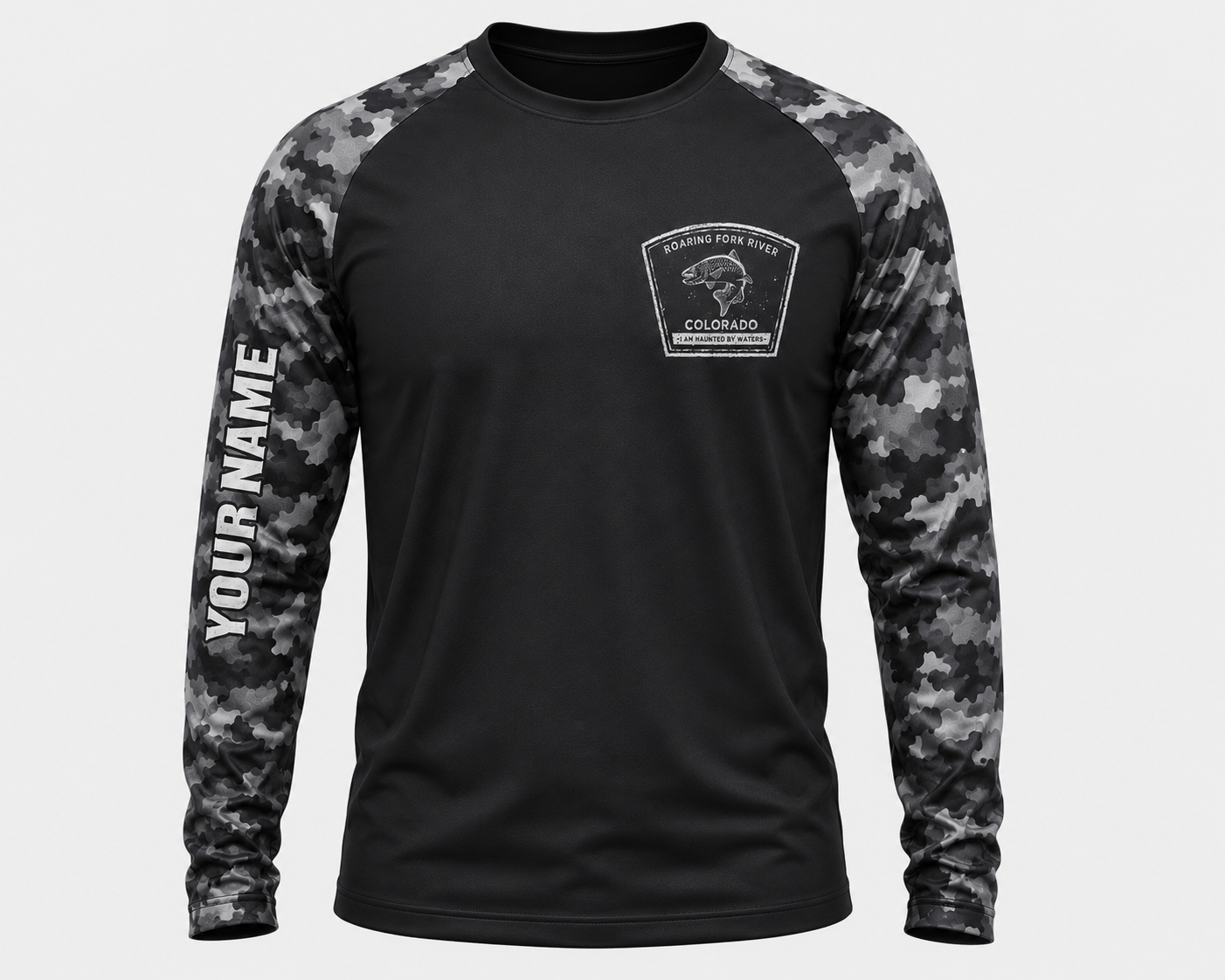 Roaring Fork River Colorado Fly Fishing Performance Shirt