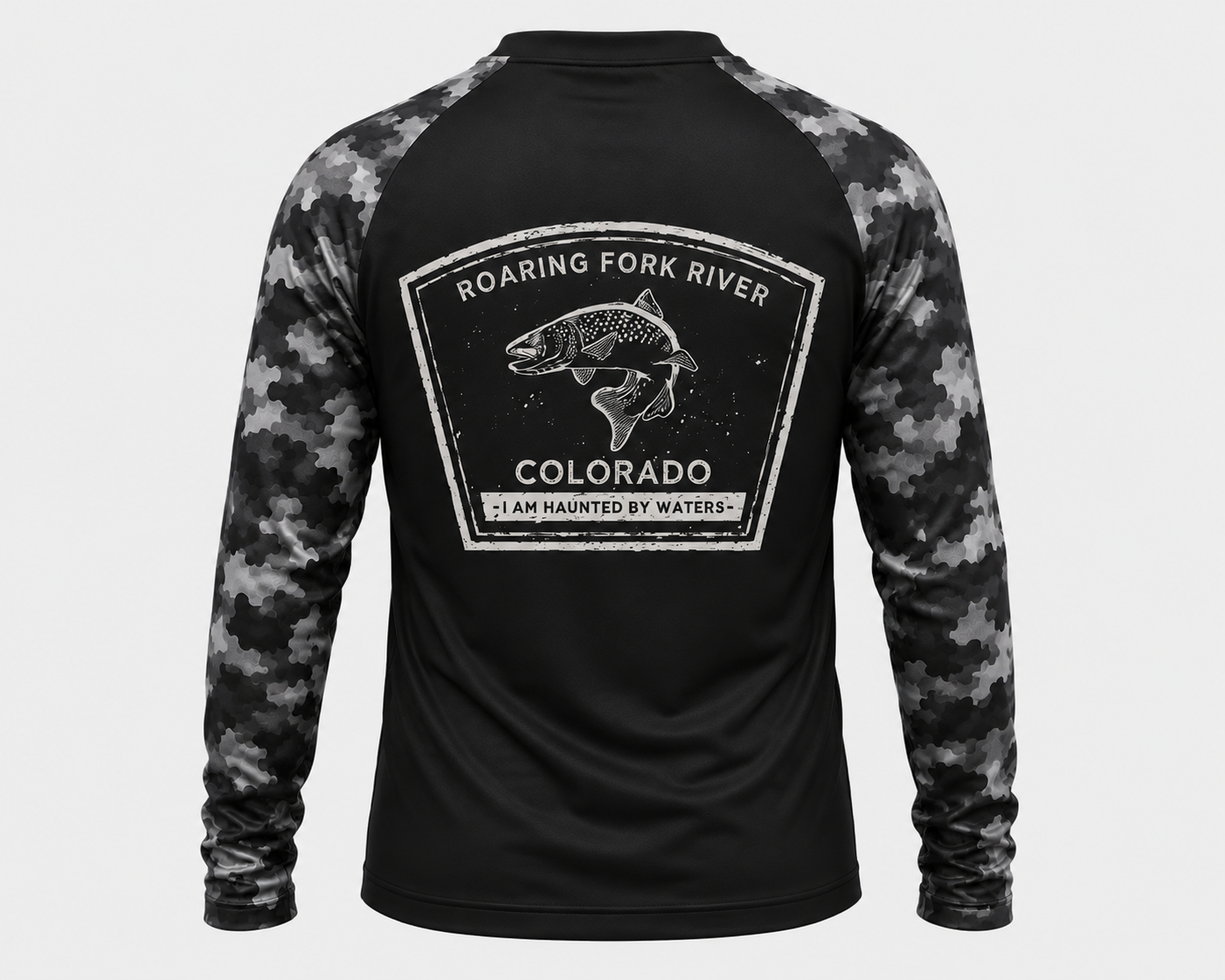 Roaring Fork River Colorado Fly Fishing Performance Shirt