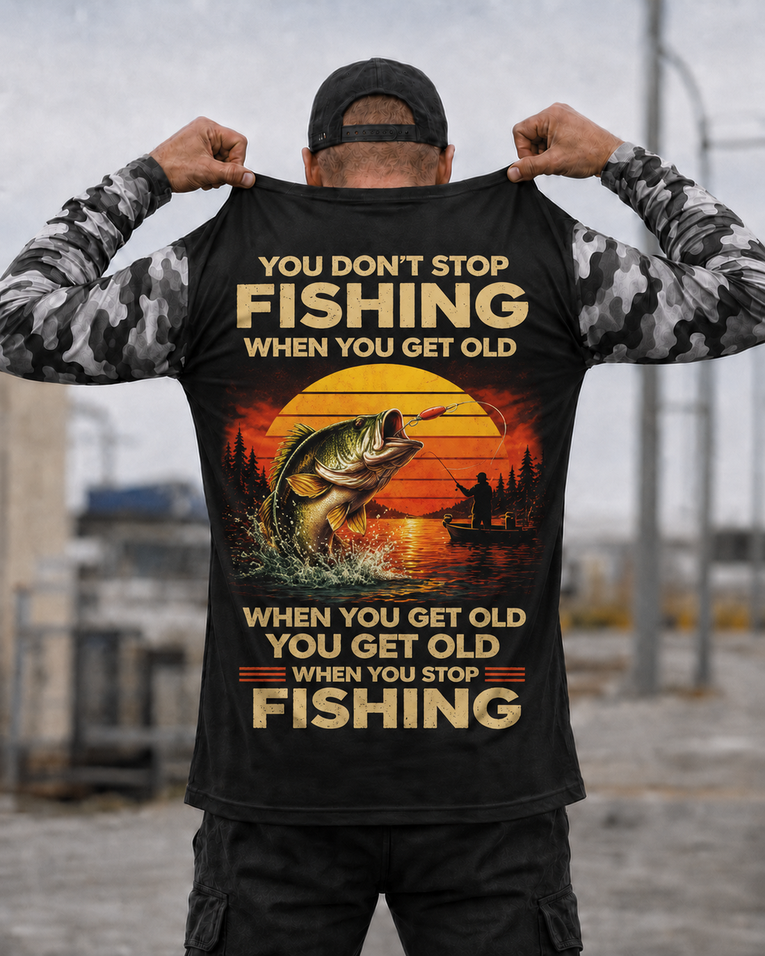 You Dont Stop Fishing When You Get Old Bass Fishing