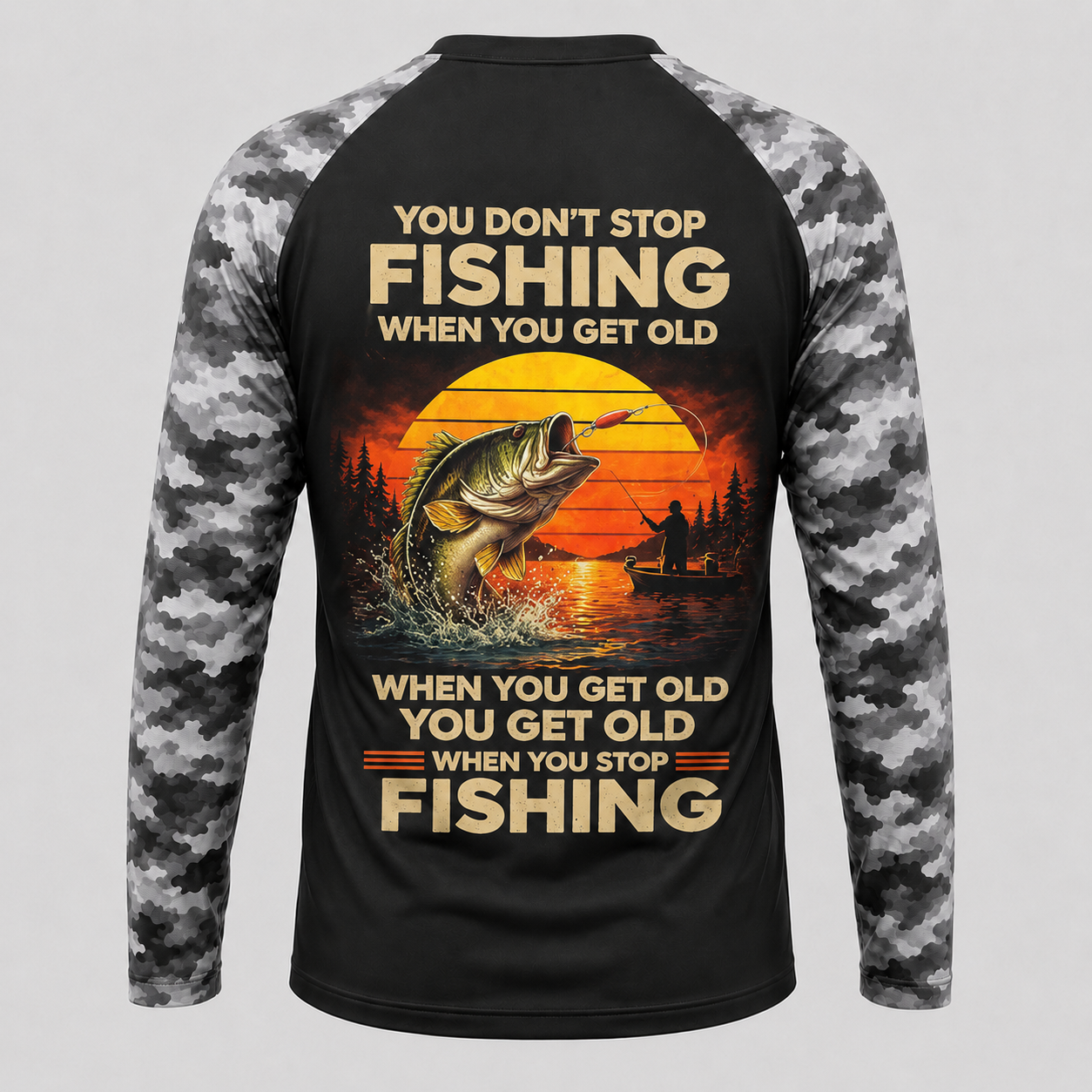 You Dont Stop Fishing When You Get Old Bass Fishing