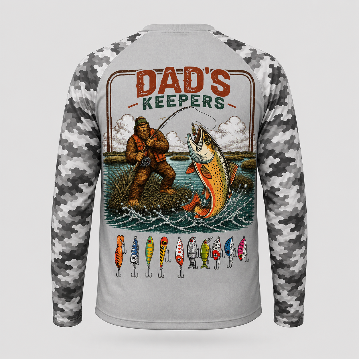 Grandpa's Keepers Bigfoot Fishing
