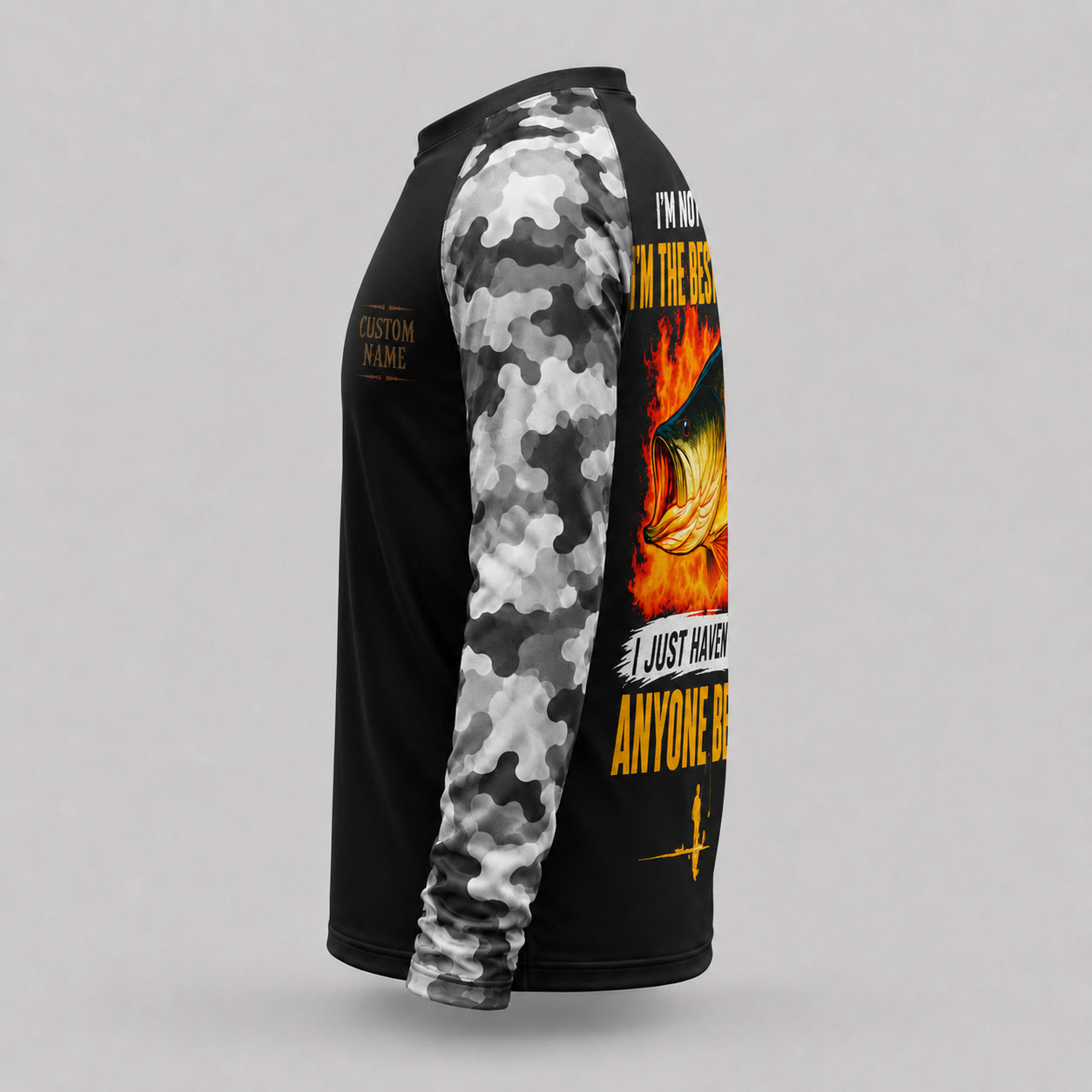Best Fisherman Camo Shirt