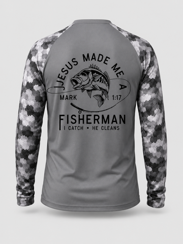 Jesus Made Me A Fishermen - Performance Shirt