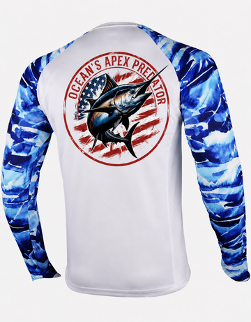 Super Tuna Ocean's Apex Predator Graphic Design - Performance Shirt