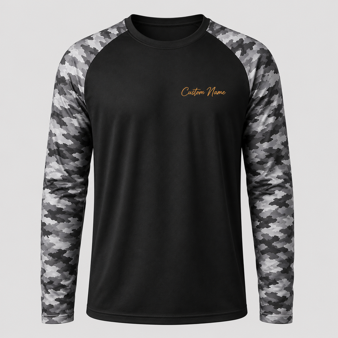 Hook Print Breathable Material Casual