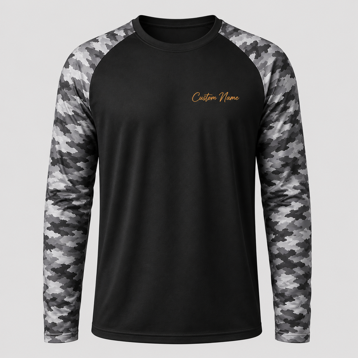 Hook Print Breathable Material Casual