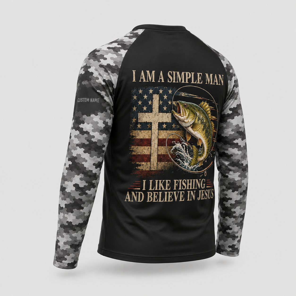 I Am A Simple Man I Like Fishing and Believe in Jesus