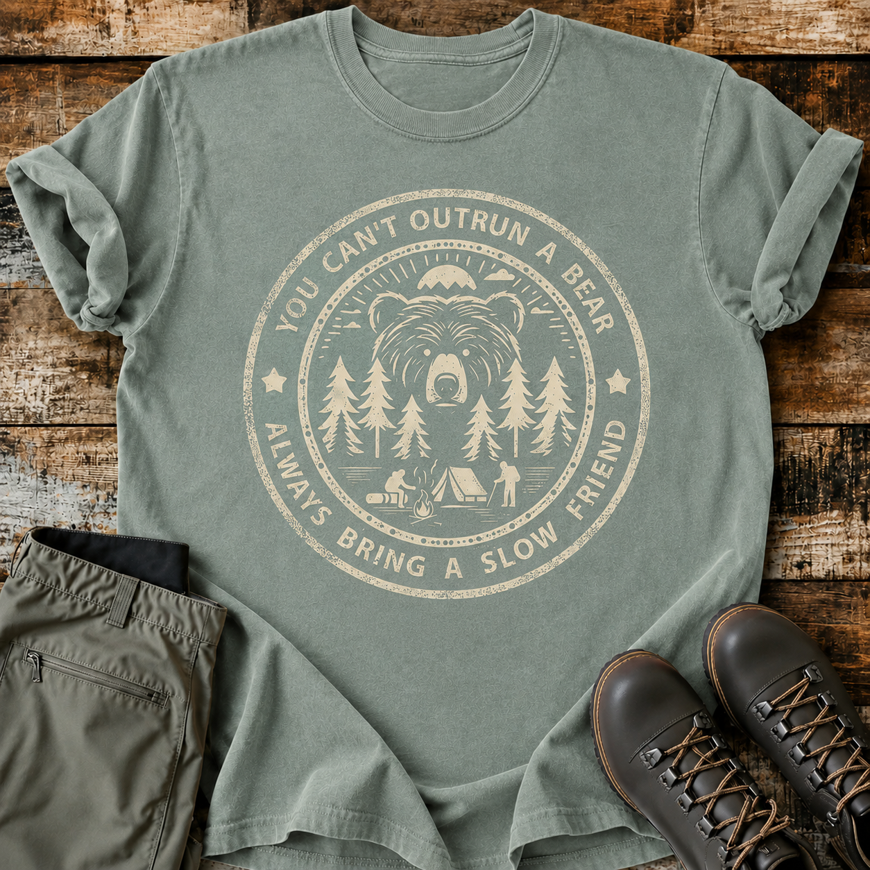 Comfort Colors You Can't Outrun A Bear Essential