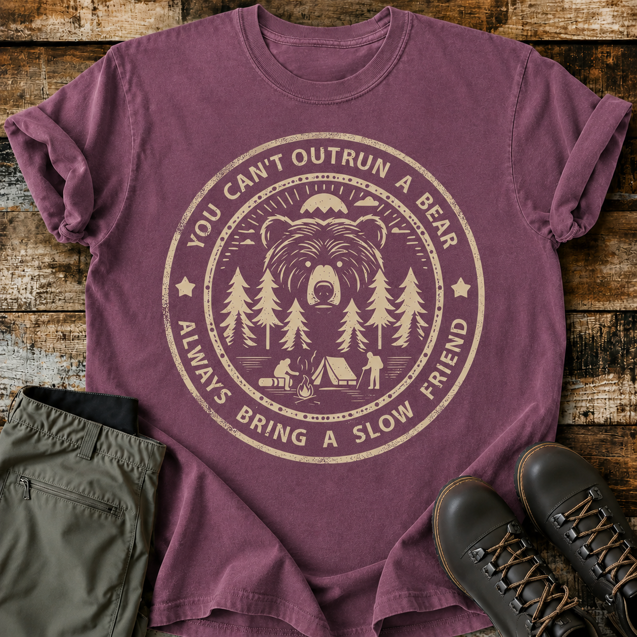 Comfort Colors You Can't Outrun A Bear Essential