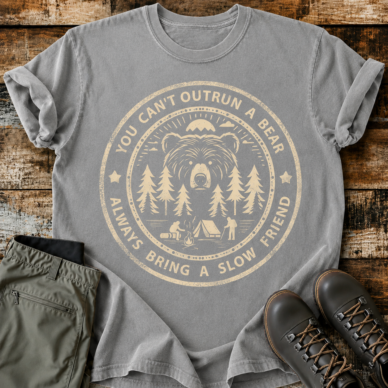 Comfort Colors You Can't Outrun A Bear Essential