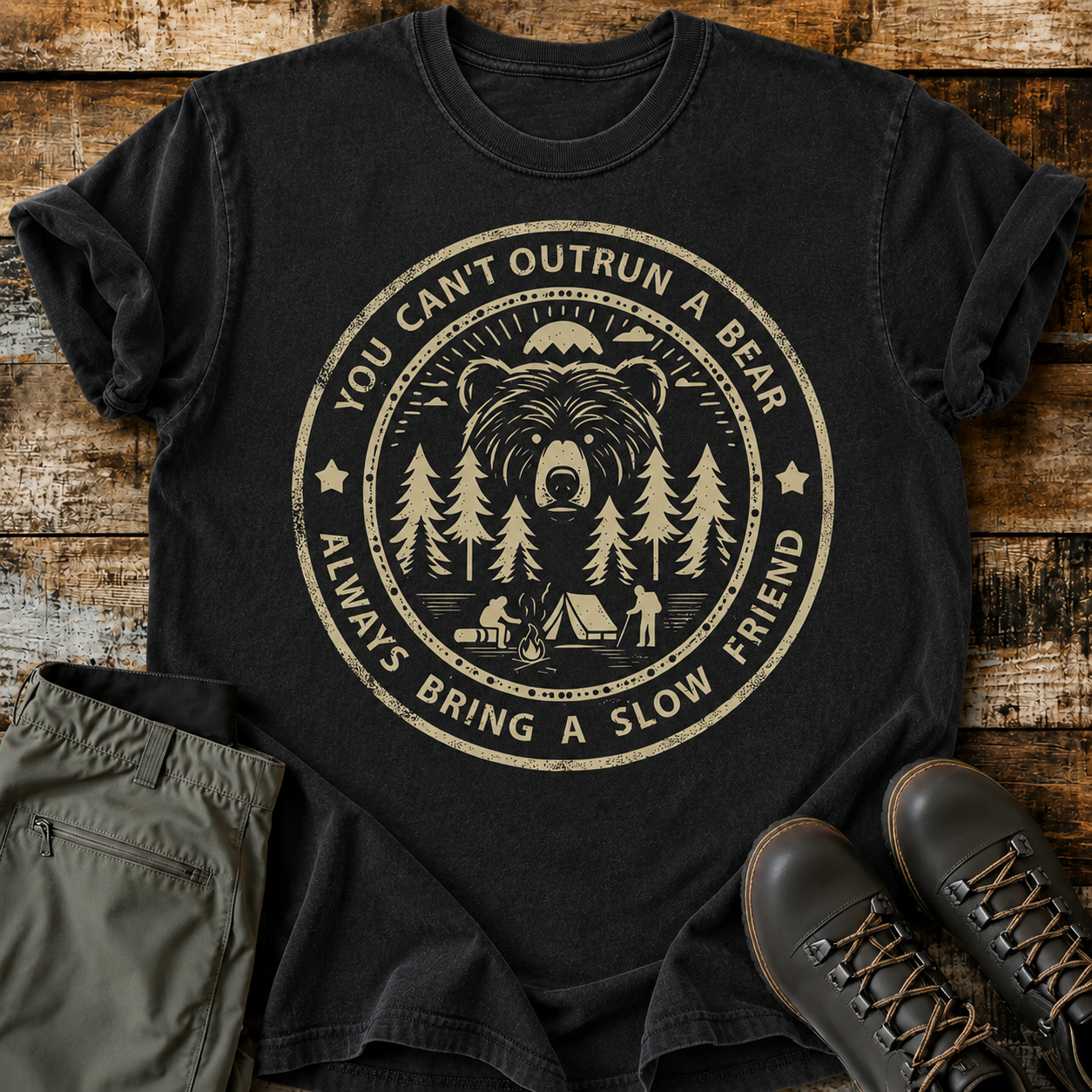 Comfort Colors You Can't Outrun A Bear Essential