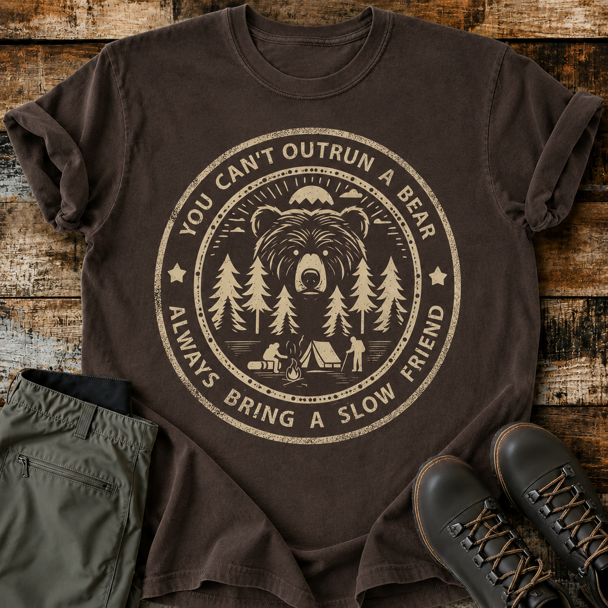 Comfort Colors You Can't Outrun A Bear Essential