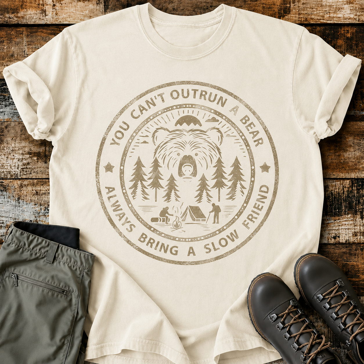 Comfort Colors You Can't Outrun A Bear Essential