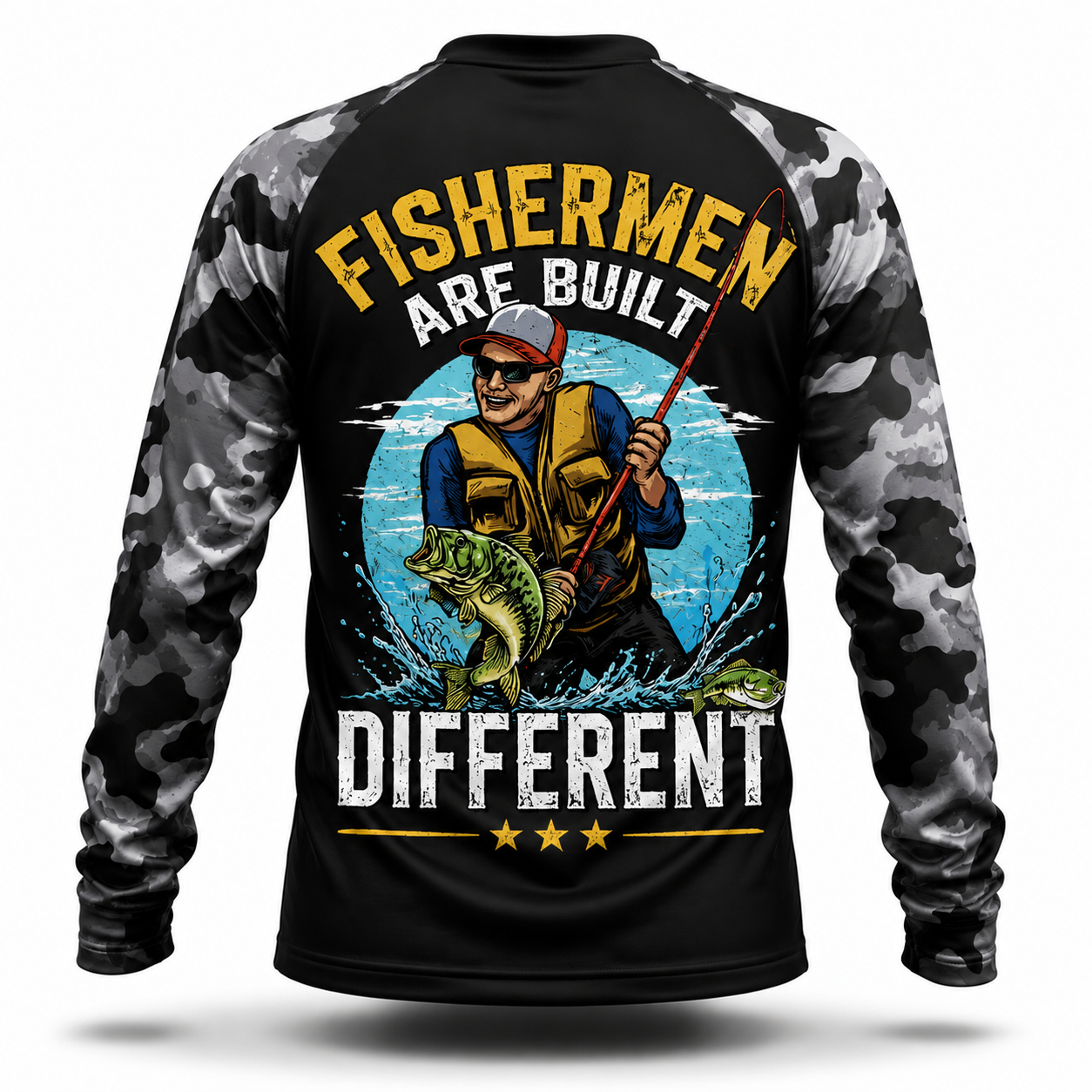 Fishermen Are Built Different - Performance Shirt