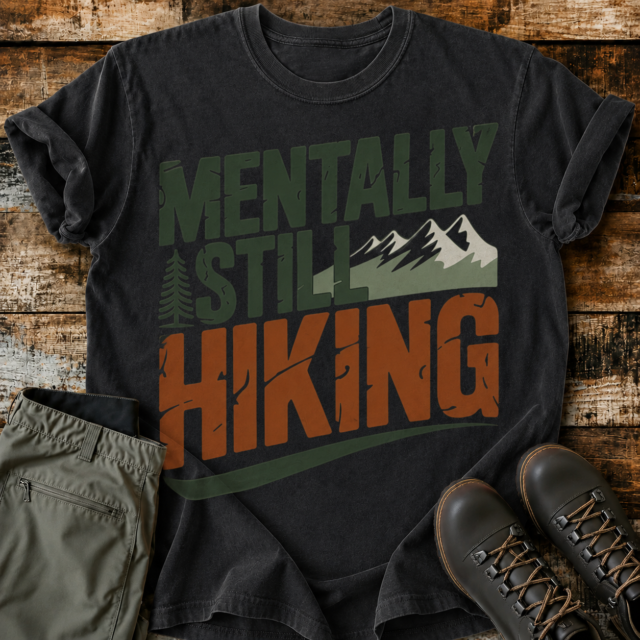 Comfort Colors Mentally Still Hiking Classic T-Shirt