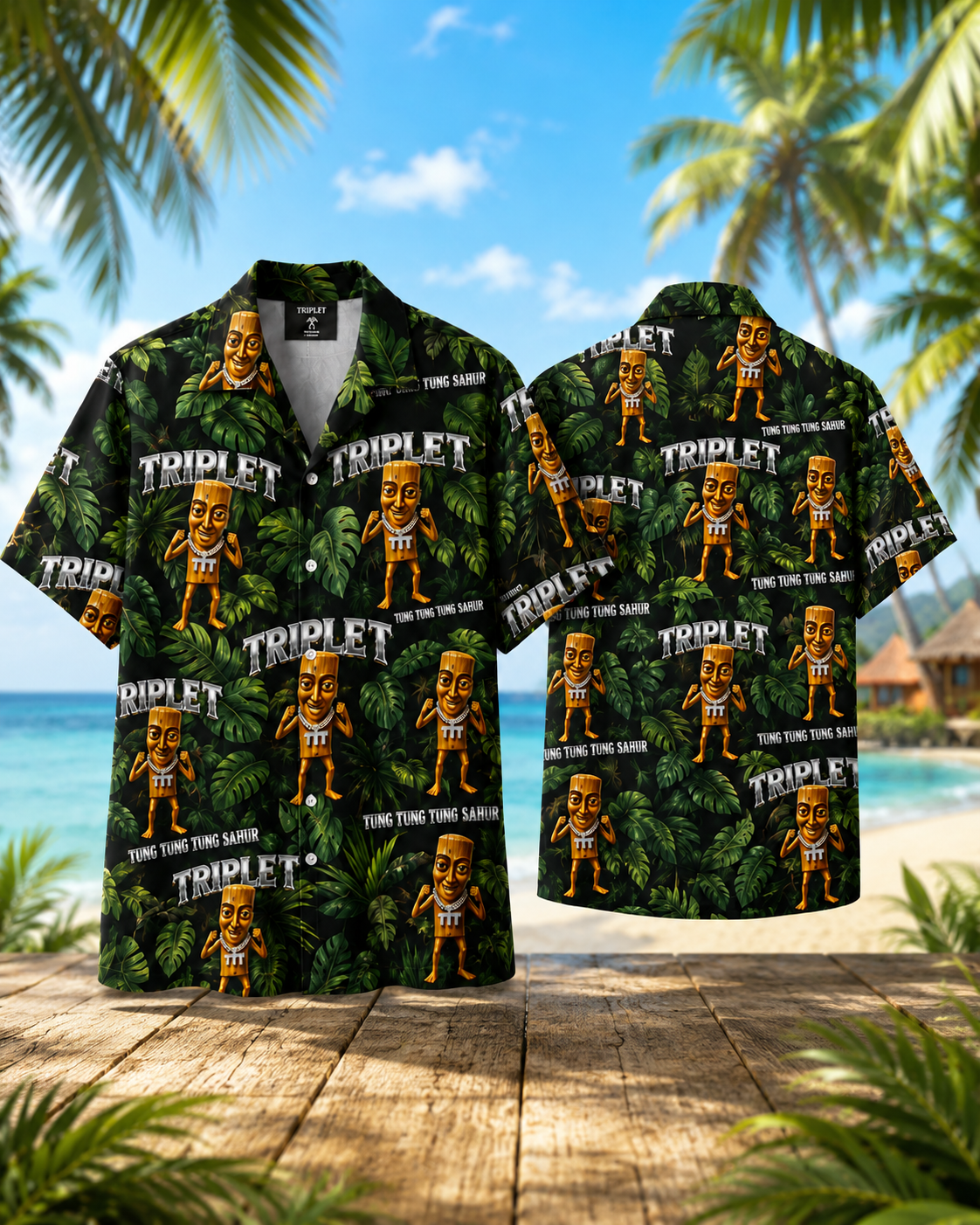 Tung tung tung sahur | Hawaiian Shirt