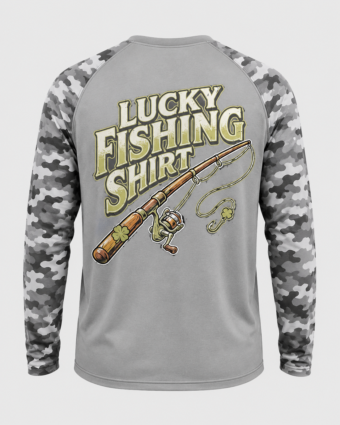 Lucky Fishing Angler Shamrock