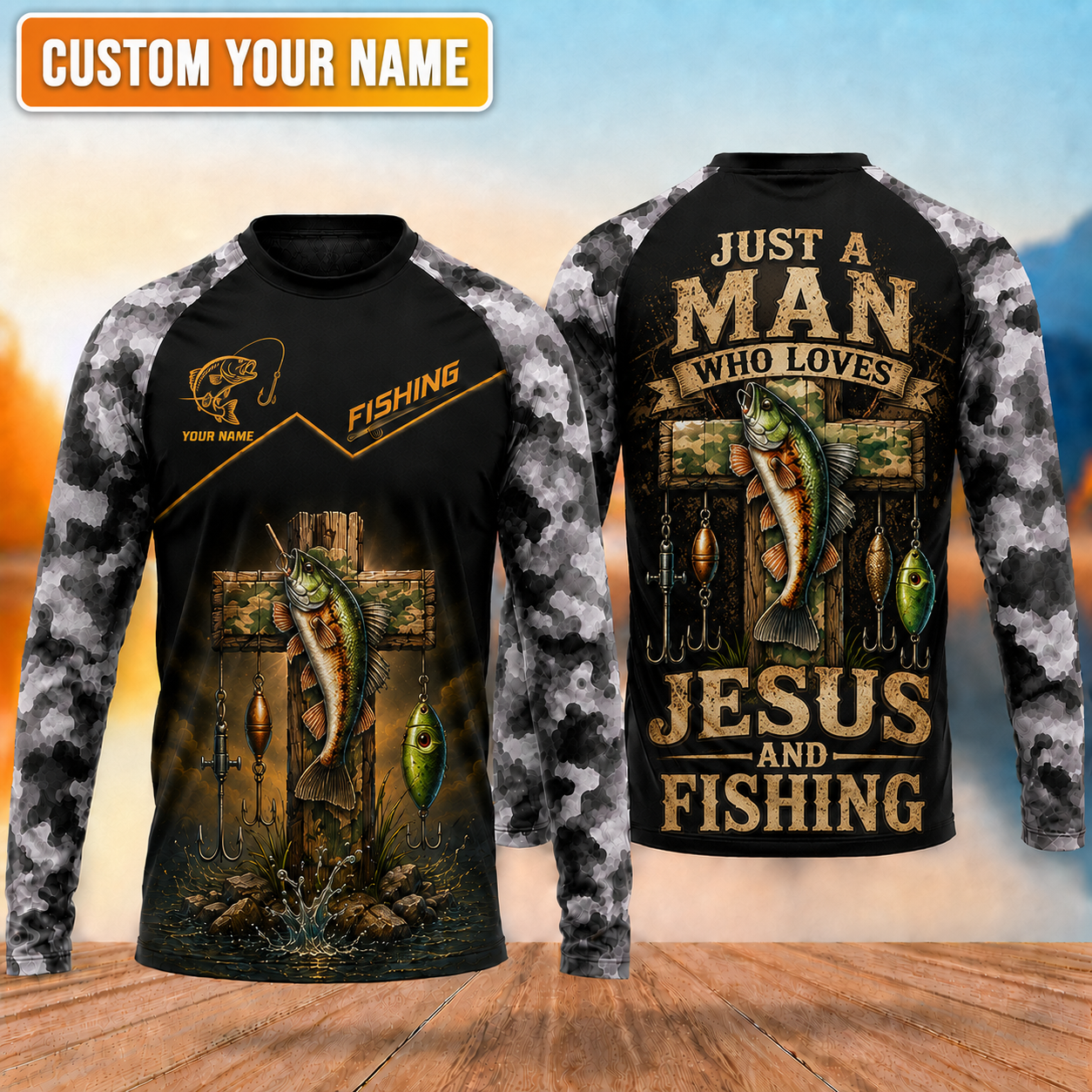 Just a Man Who Loves Jesus and Fishing