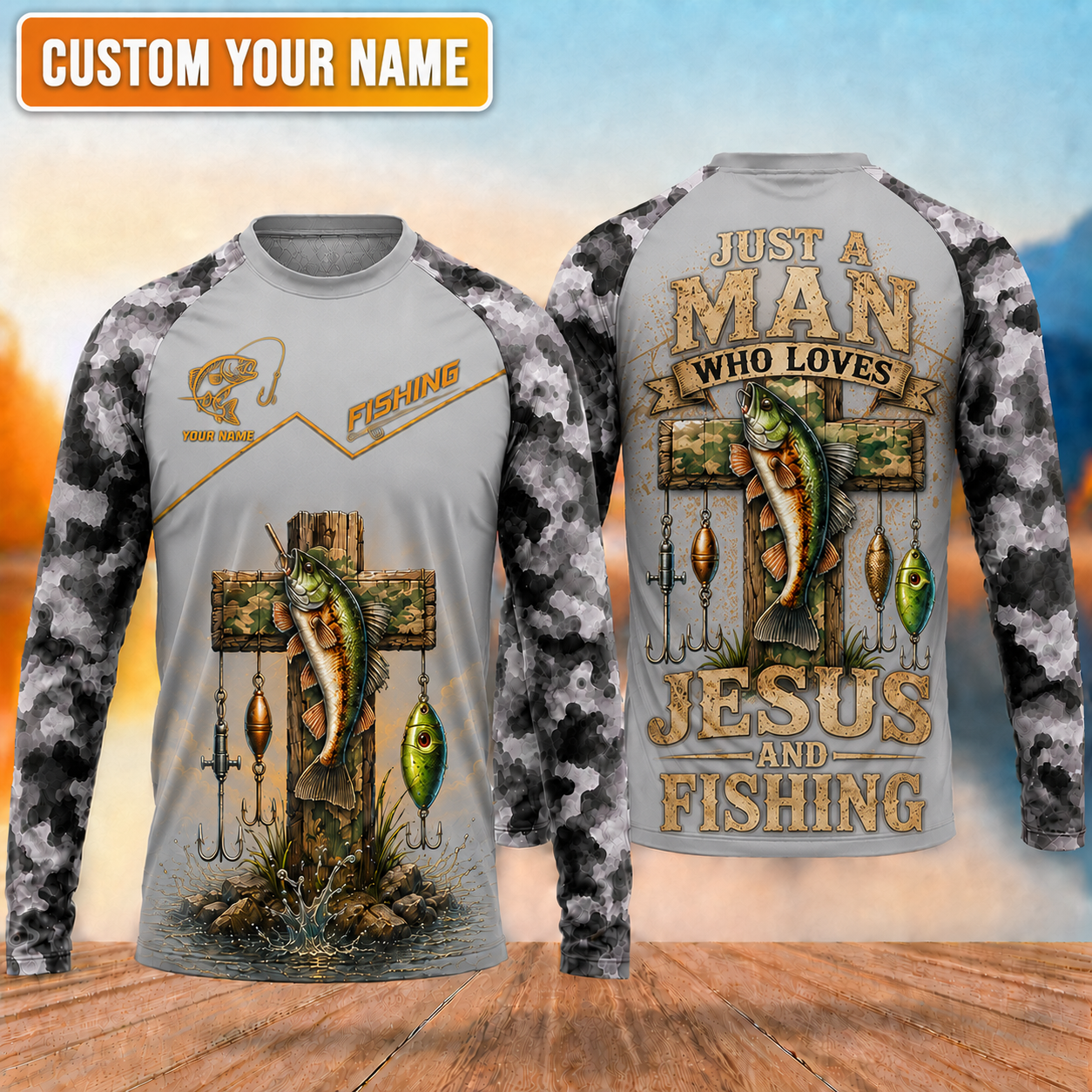 Just a Man Who Loves Jesus and Fishing