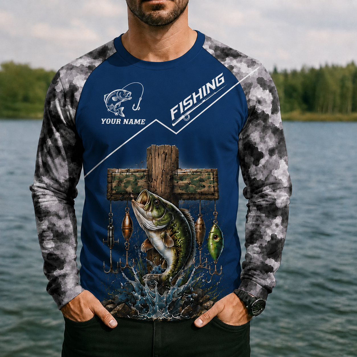 Just a Man Who Loves Jesus and Fishing