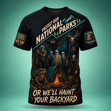 National Park All Over Print Unisex T-Shirt