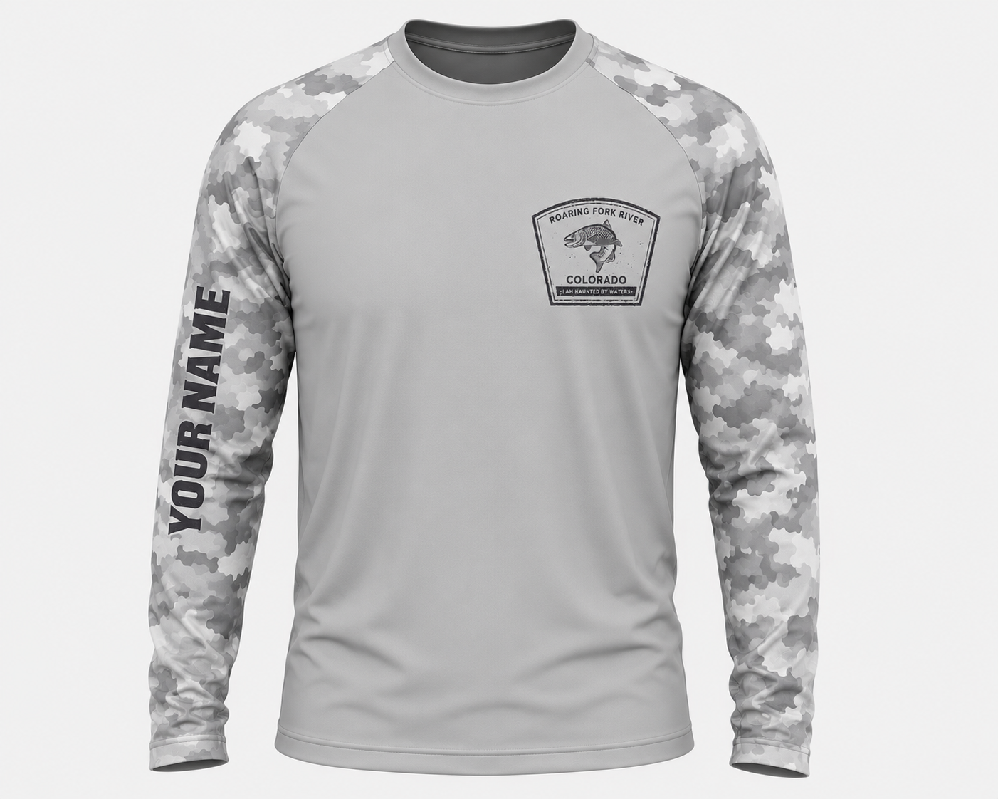 Roaring Fork River Colorado Fly Fishing Performance Shirt