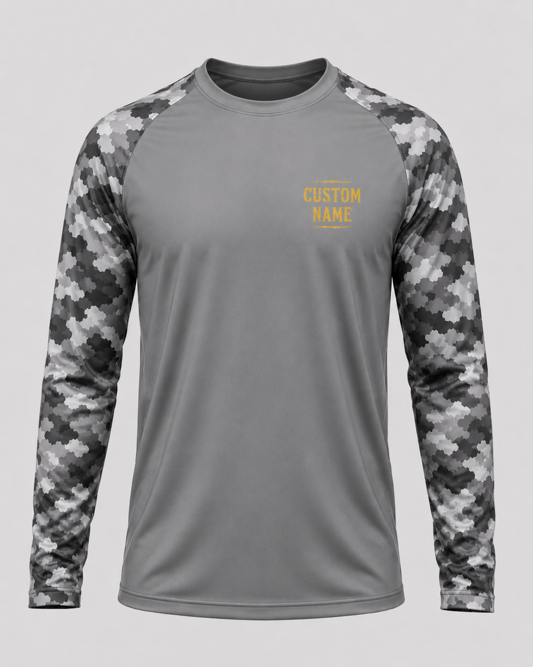 Cast All Your Cares On The Lord Christian Fishing Camo Long Sleeve Shirt