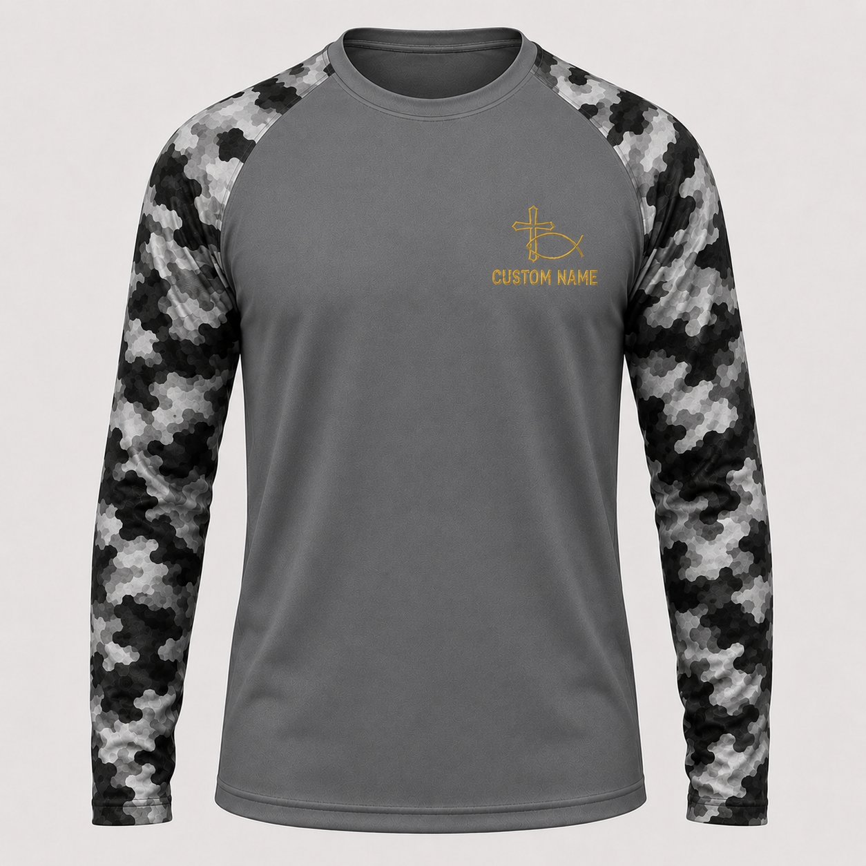 Retired Man Who Loves God and Fishing - Performance Shirt