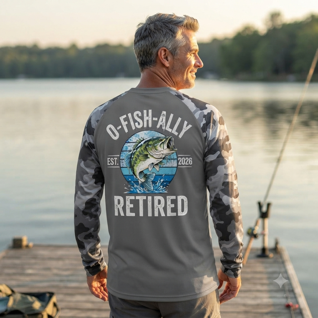 For Fisherman Fishing Retirement  - Performance Shirt